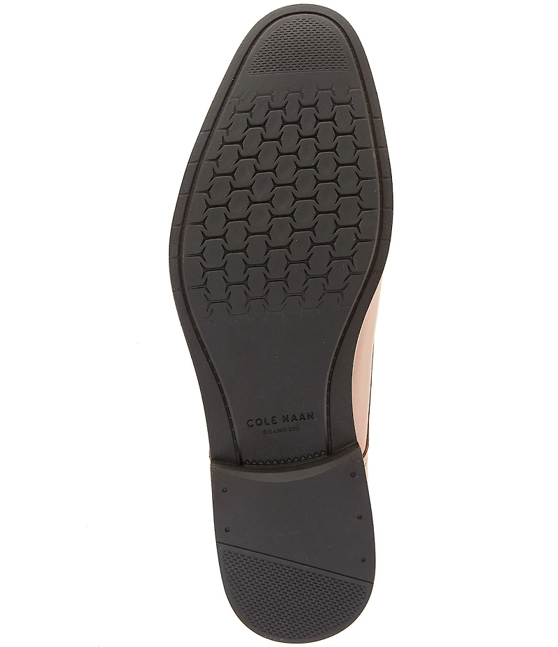 Cole Haan Men's Harmon Grand Water Resistant Leather Cap Toe Oxfords