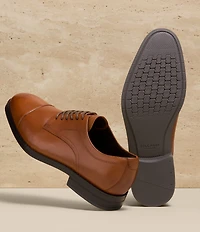 Cole Haan Men's Harmon Grand Water Resistant Leather Cap Toe Oxfords