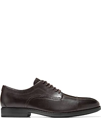 Cole Haan Men's Harmon Grand Water Resistant Leather Cap Toe Oxfords