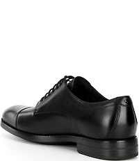 Cole Haan Men's Harmon Grand Water Resistant Leather Cap Toe Oxfords