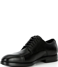 Cole Haan Men's Harmon Grand Water Resistant Leather Cap Toe Oxfords