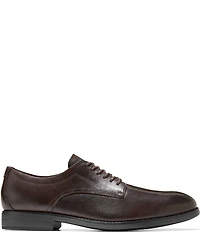 Cole Haan Men's Harmon Grand Water Resistant Leather Plain Toe Oxfords