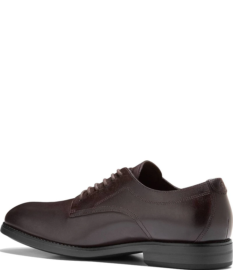 Cole Haan Men's Harmon Grand Water Resistant Leather Plain Toe Oxfords