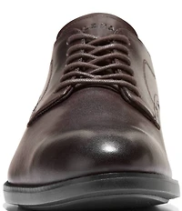 Cole Haan Men's Harmon Grand Water Resistant Leather Plain Toe Oxfords