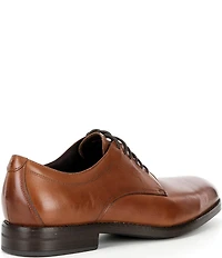 Cole Haan Men's Harmon Grand Water Resistant Leather Plain Toe Oxfords