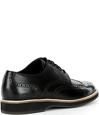 Cole Haan Men's Morse Grand Leather Brogue Detail Wingtip Oxfords