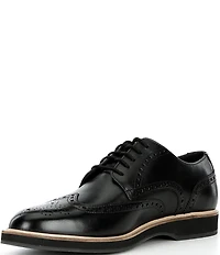 Cole Haan Men's Morse Grand Leather Brogue Detail Wingtip Oxfords