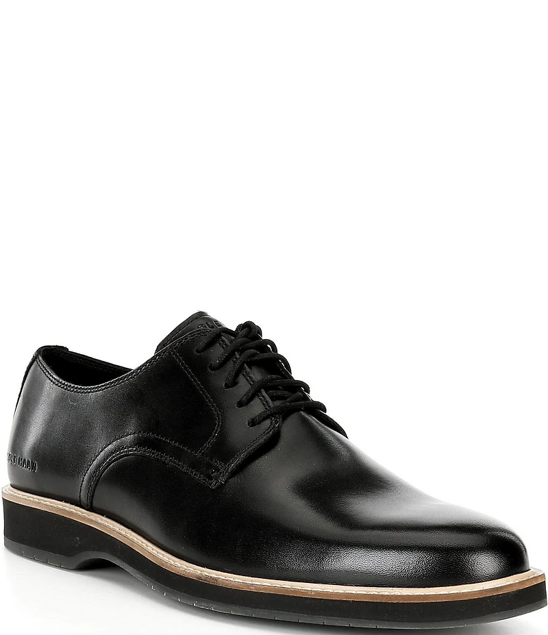 Cole Haan Men's Morse Grand Leather Plain Toe Oxfords