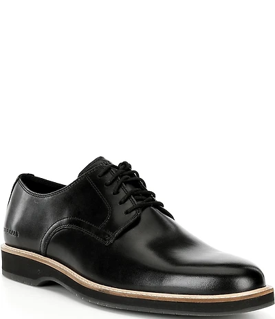 Cole Haan Men's Morse Grand Leather Plain Toe Oxfords