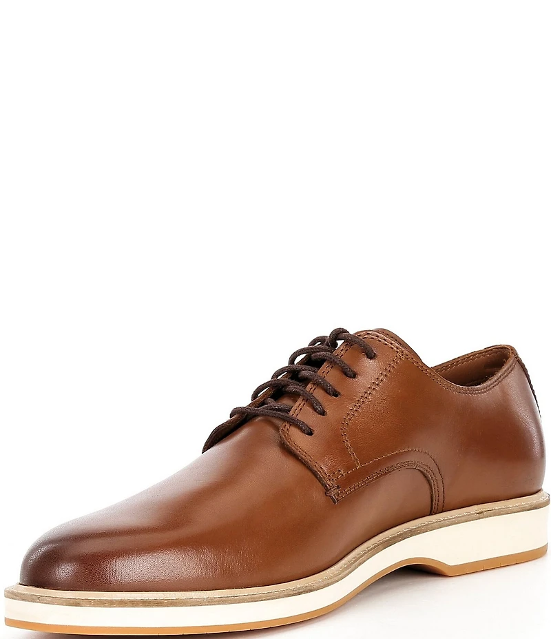 Cole Haan Men's Morse Grand Leather Plain Toe Oxfords