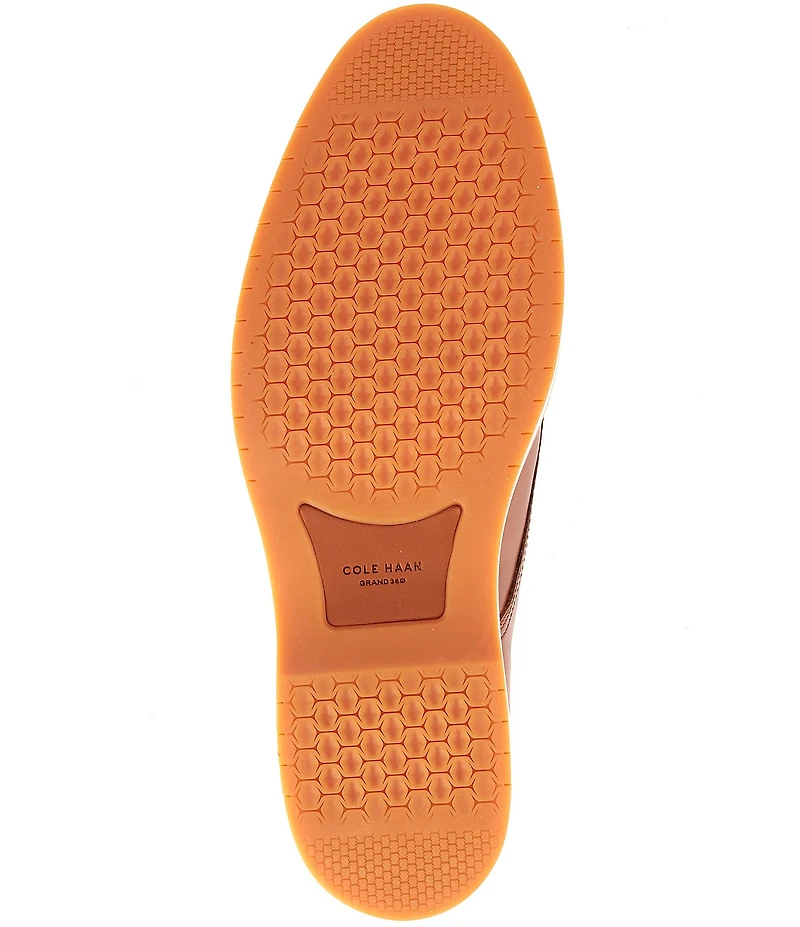 Cole Haan Men's Morse Grand Leather Plain Toe Oxfords