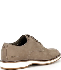Cole Haan Men's Morse Grand Nubuck Plain Toe Oxfords