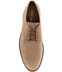 Cole Haan Men's Morse Grand Nubuck Plain Toe Oxfords