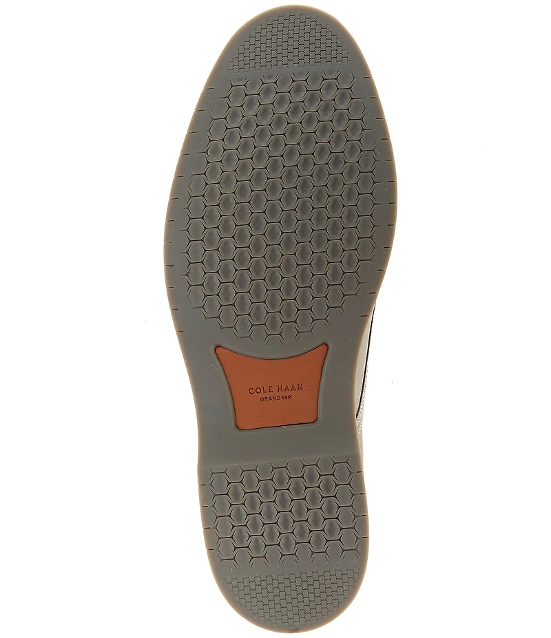 Cole Haan Men's Morse Grand Nubuck Plain Toe Oxfords