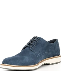 Cole Haan Men's Morse Grand Suede Plain Toe Oxfords