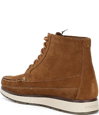 Cole Haan Men's Muir Waterproof Suede Moc Toe Boots