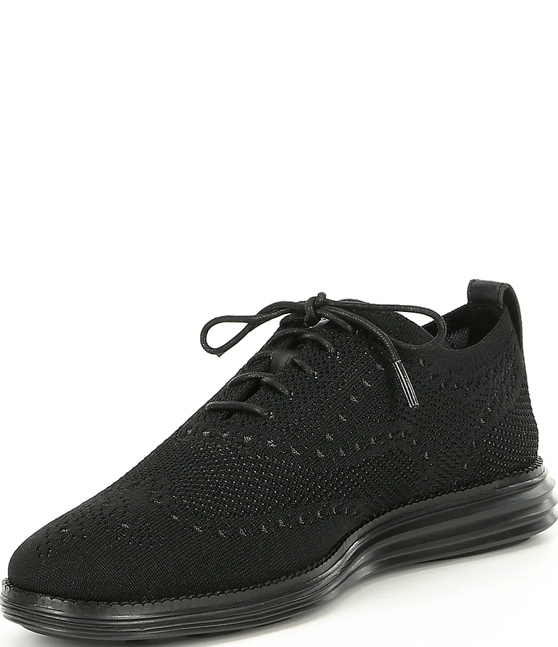 Cole Haan Men's ØriginalGrand Stitchlite Knit Wingtip Oxfords