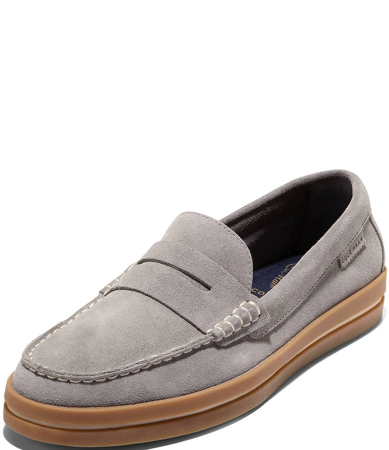 Cole Haan Men's Pinch Suede Long-Weekender Penny Loafers