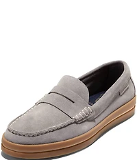 Cole Haan Men's Pinch Suede Long-Weekender Penny Loafers