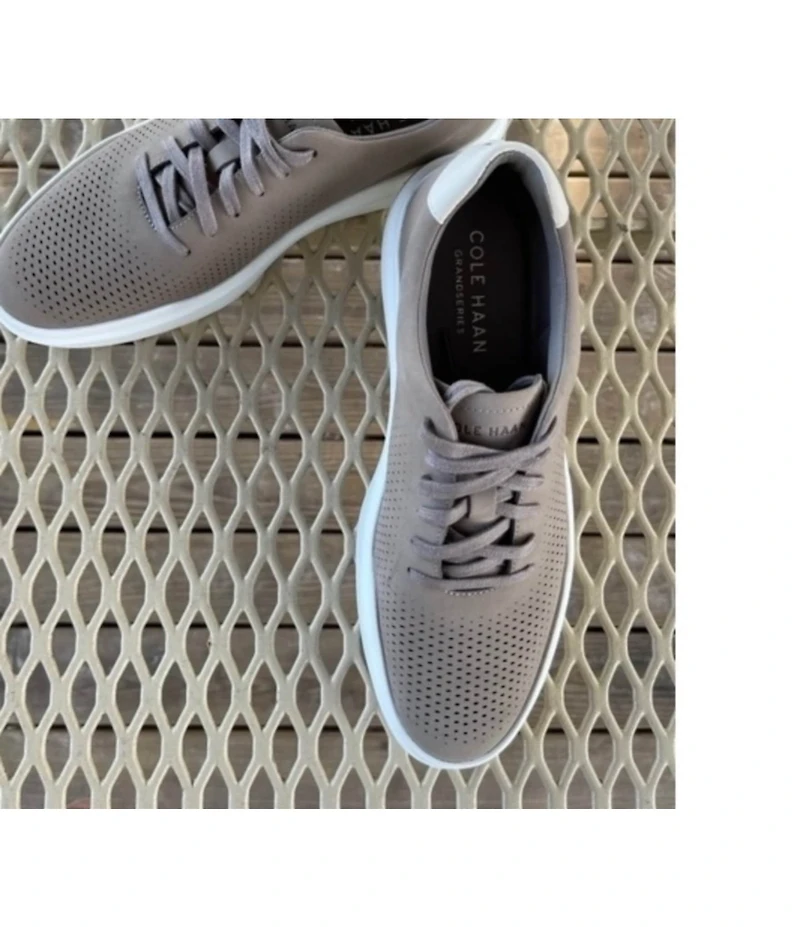 Cole Haan Men's Rally Perforated Suede Sneakers