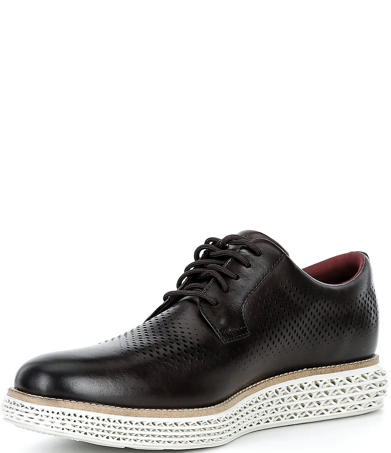 Cole Haan Men's ØriginalGrand 2.0 Perforated Leather Plain Toe Oxfords