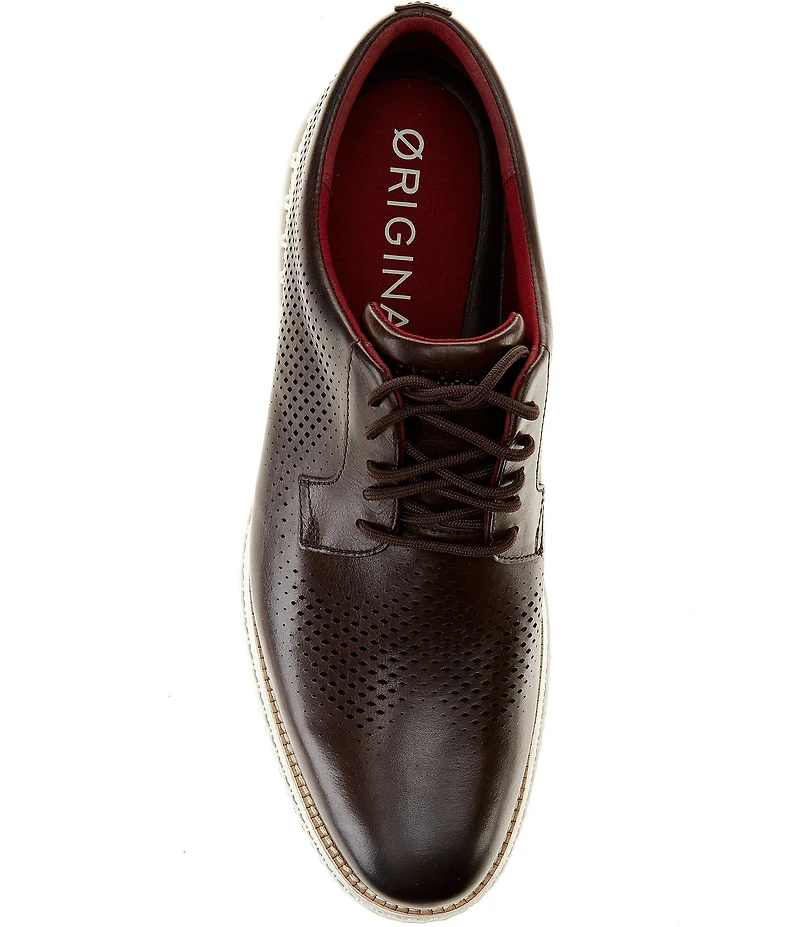 Cole Haan Men's ØriginalGrand 2.0 Perforated Leather Plain Toe Oxfords
