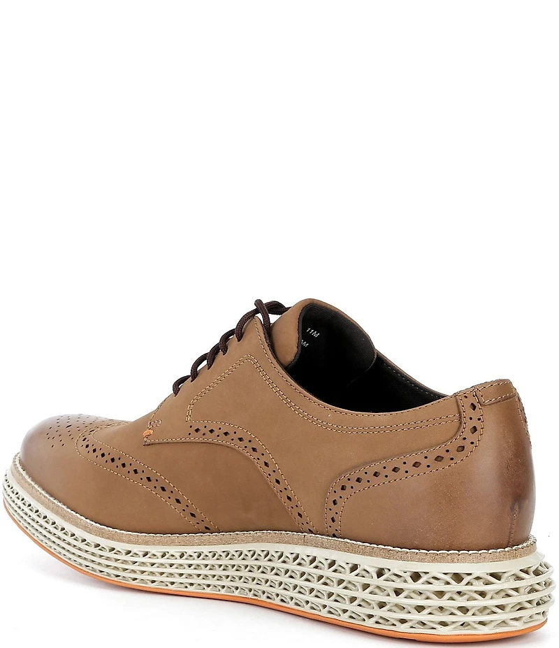 Cole Haan Men's ØriginalGrand 2.0 Nubuck Wingtip Oxfords