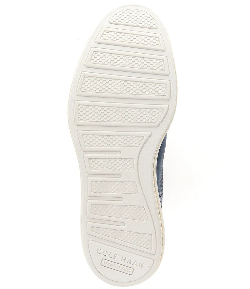Cole Haan Men's ØriginalGrand 2.0 Perforated Nubuck Plain Toe Oxfords