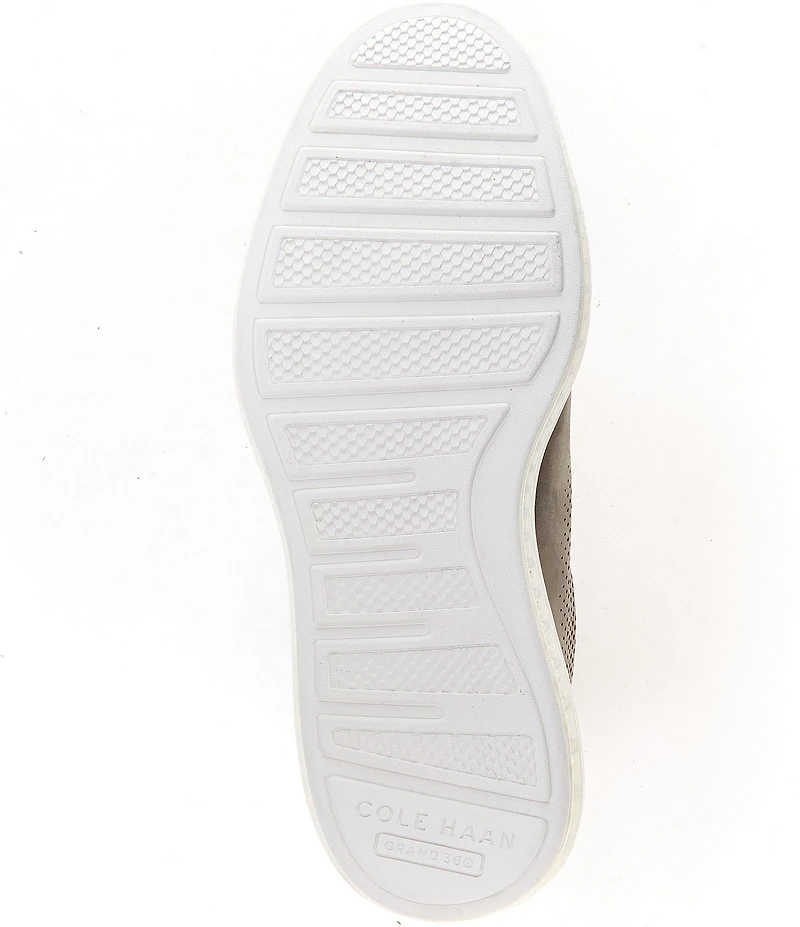 Cole Haan Men's ØriginalGrand 2.0 Perforated Nubuck Plain Toe Oxfords