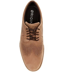 Cole Haan Men's ØriginalGrand 2.0 Perforated Nubuck Plain Toe Oxfords