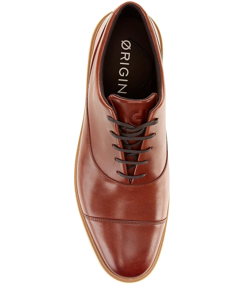 Cole Haan Men's ØriginalGrand CitySpectre Leather Cap Toe Oxfords