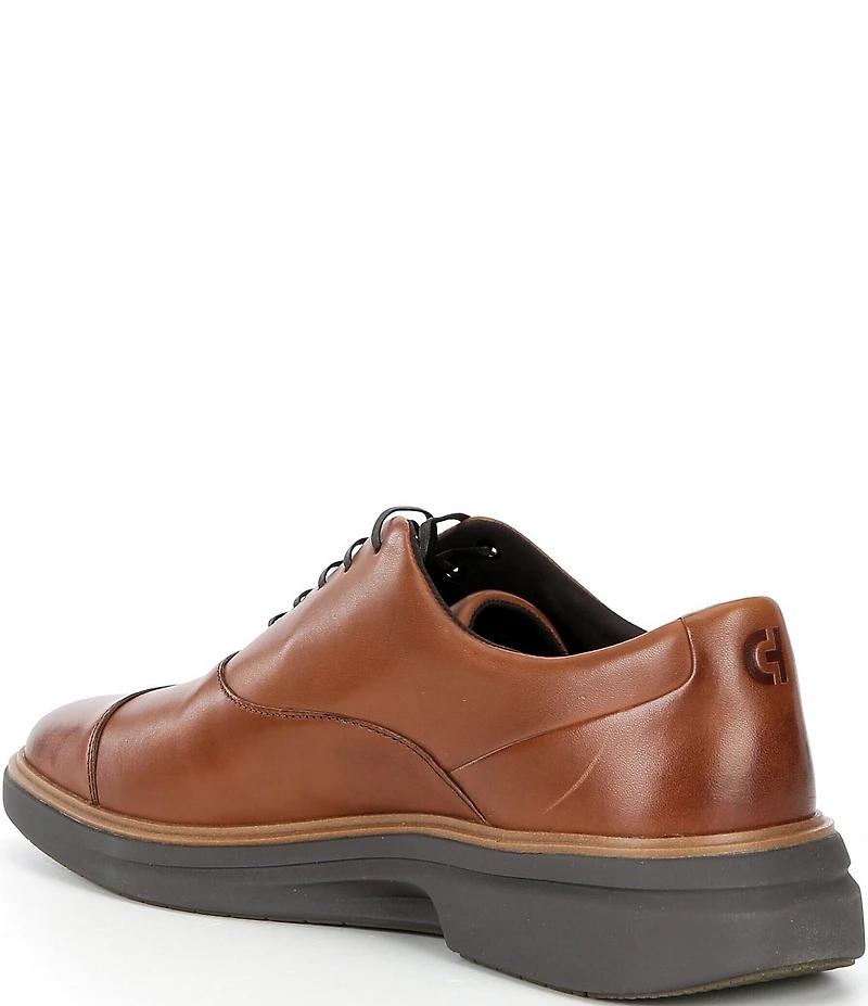 Cole Haan Men's ØriginalGrand CitySpectre Leather Cap Toe Oxfords