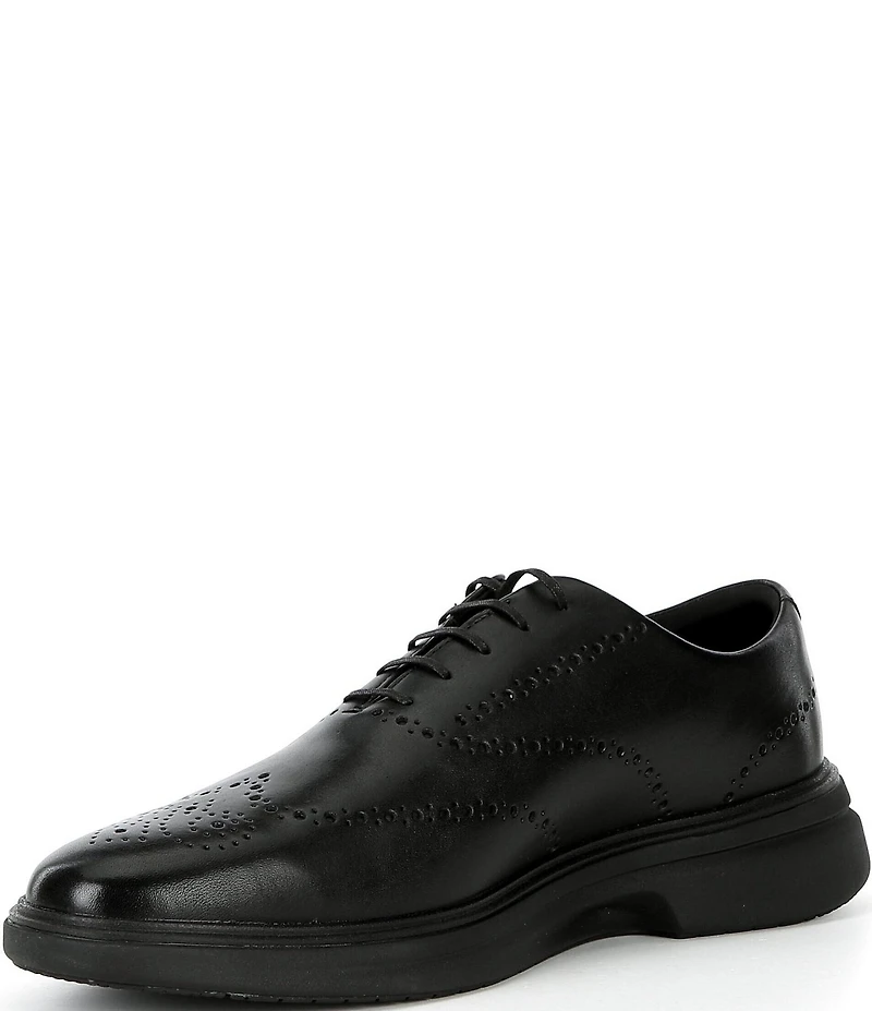 Cole Haan Men's ØriginalGrand Cityspectre Leather Brogue Detail Wingtip Oxfords