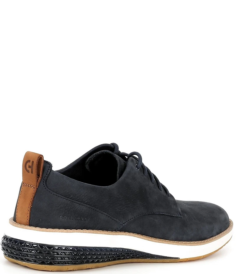 Cole Haan Men's ØriginalGrand Energyweave Plain Toe Nubuck Oxfords