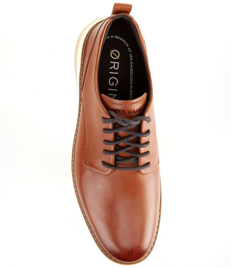 Cole Haan Men's ØriginalGrand Energyweave Plain Toe Leather Oxfords