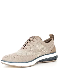 Cole Haan Men's ØRIGINALGRAND Energyweave Stitchlite Wingtip Oxfords