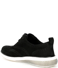 Cole Haan Men's ØriginalGrand Energyweave Nubuck Wingtip Brogue Detail Oxfords
