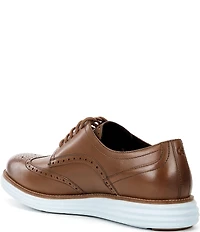 Cole Haan Men's ØriginalGrand Remastered Leather Brogue Detail Wingtip Oxfords