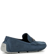 Cole Haan Men's Wyatt Perforated Nubuck Bit Buckle Drivers