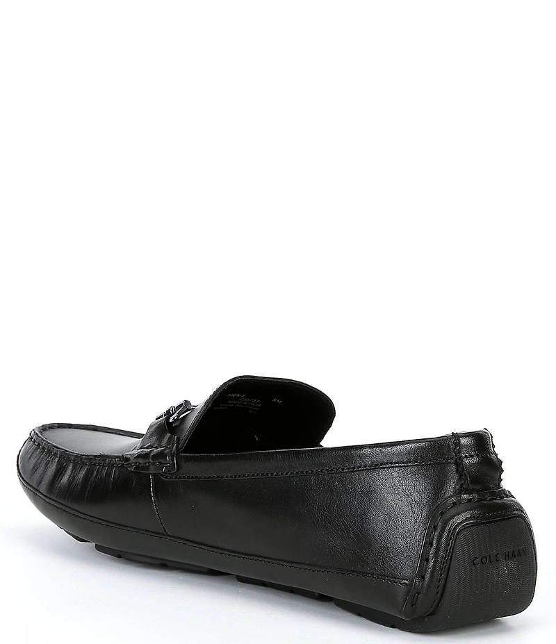 Cole Haan Men's Wyatt Leather Bit Buckle Drivers