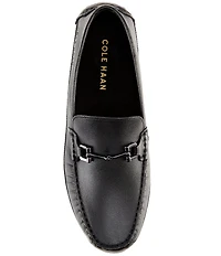 Cole Haan Men's Wyatt Leather Bit Buckle Drivers