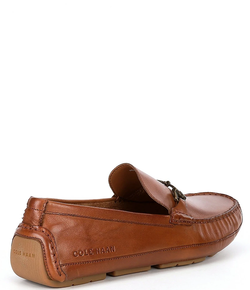 Cole Haan Men's Wyatt Leather Bit Buckle Drivers