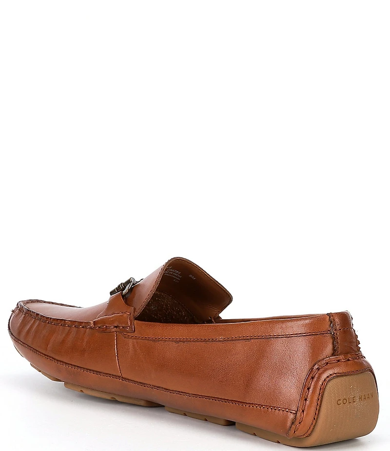 Cole Haan Men's Wyatt Leather Bit Buckle Drivers