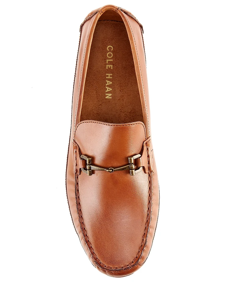 Cole Haan Men's Wyatt Leather Bit Buckle Drivers