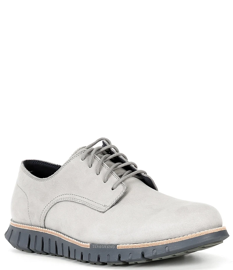 Cole Haan Men's ZERØGRAND Remastered Nubuck Plain Toe Oxfords
