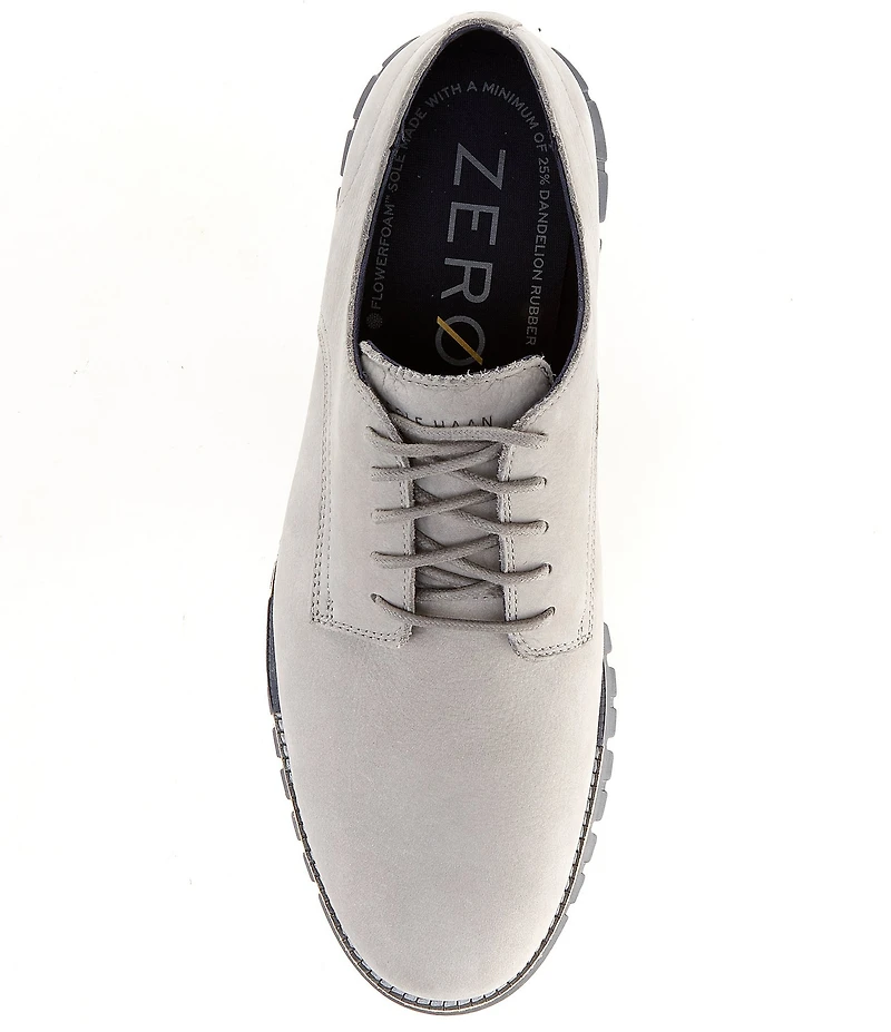 Cole Haan Men's ZERØGRAND Remastered Nubuck Plain Toe Oxfords