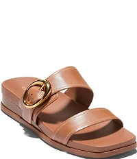 Cole Haan Oaklynn Double Band Leather Footbed Sandals