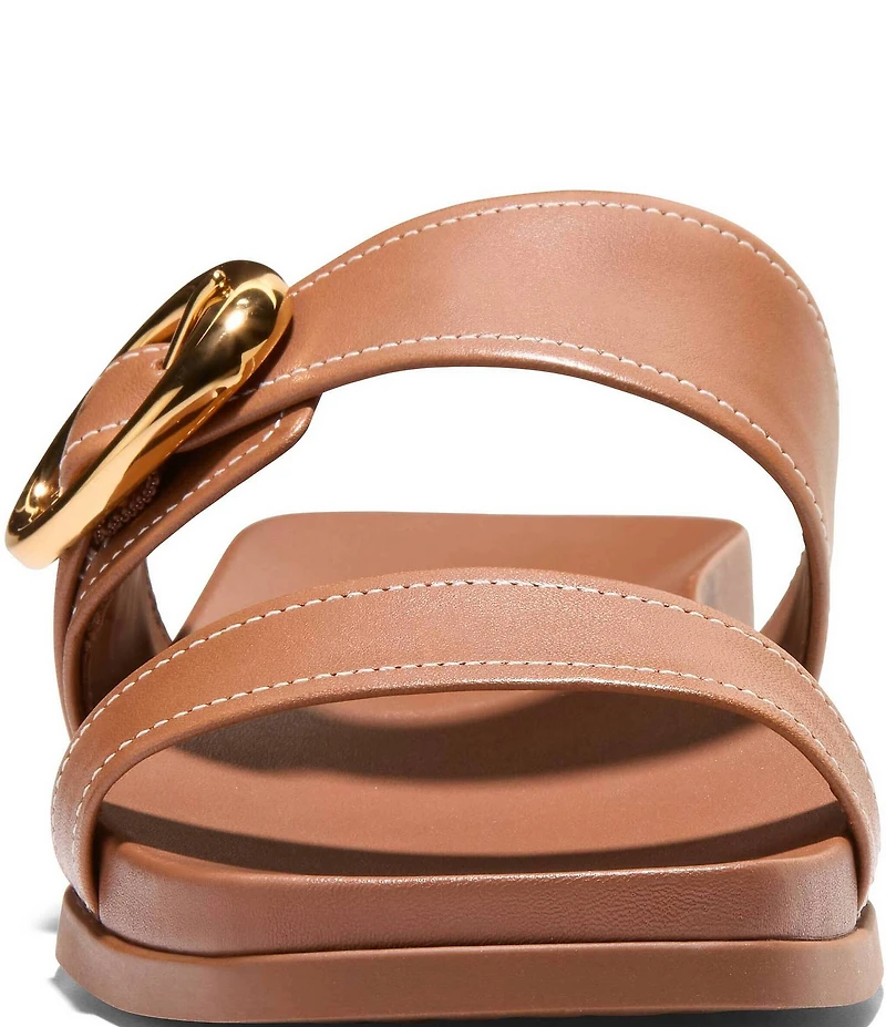 Cole Haan Oaklynn Double Band Leather Footbed Sandals