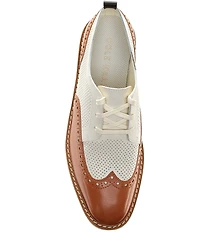 Cole Haan OG Leather Wingtip Platform Oxfords