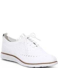 Cole Haan Women's ØriginalGrand Stitch Knit Wingtip Oxfords